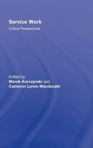 Cover of Service Work
