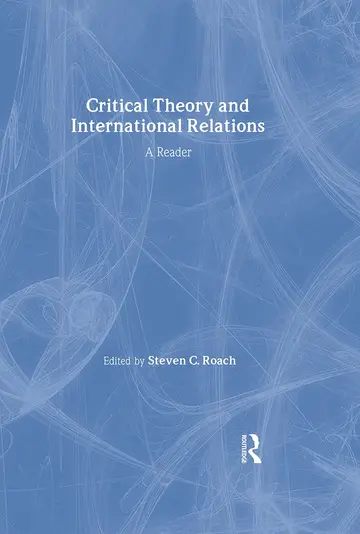 Cover of Critical Theory and International Relations