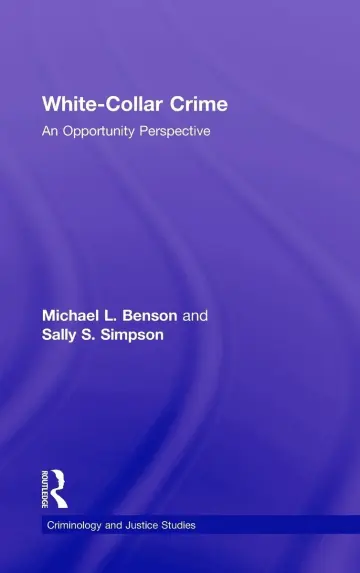 Cover of White Collar Crime