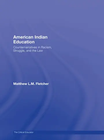 Cover of American Indian Education