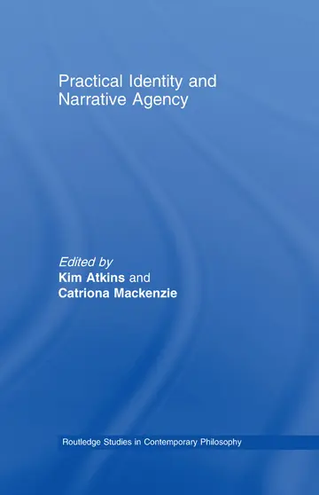 Cover of Practical Identity and Narrative Agency