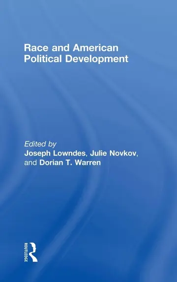 Cover of Race and American Political Develoment
