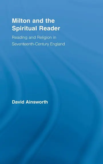 Cover of Milton and the Spiritual Reader