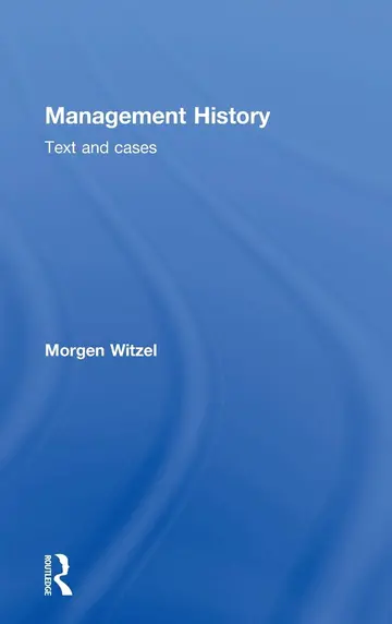 Cover of Management History