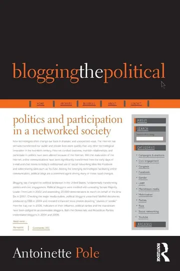 Cover of Blogging the Political
