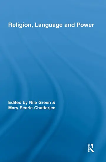 Cover of Religion, Language, and Power