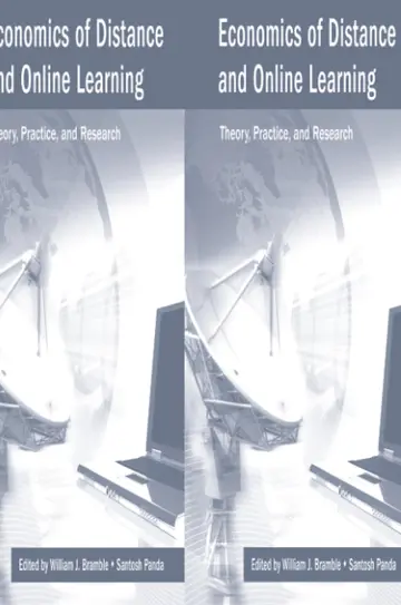 Cover of Economics of Distance and Online Learning