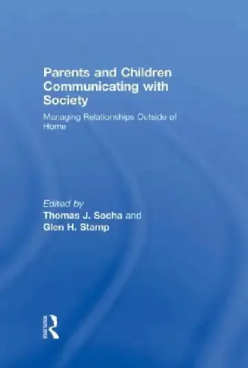 Cover of Parents and Children Communicating with Society