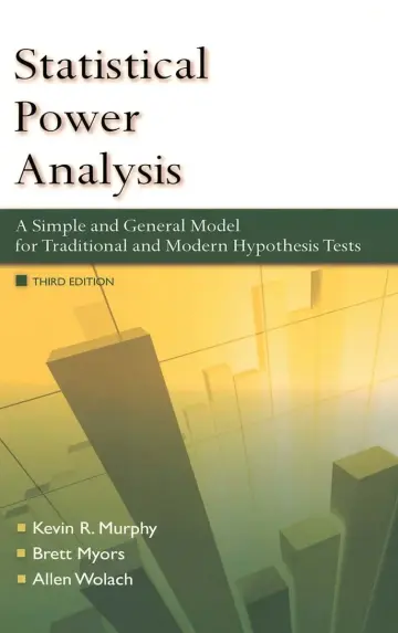 Cover of Statistical Power Analysis