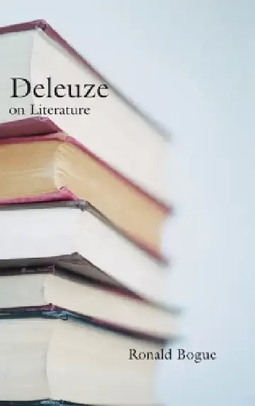 Cover of Deleuze on Literature