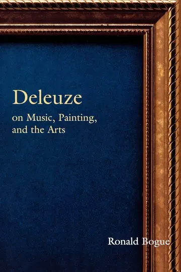 Cover of Deleuze on Music, Painting and the Arts