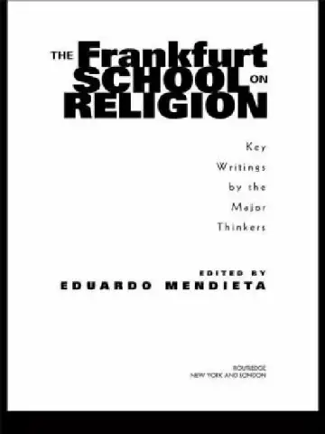 Cover of The Frankfurt School on Religion