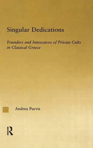 Cover of Singular Dedications