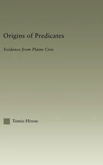 Cover of Origins of Predicates