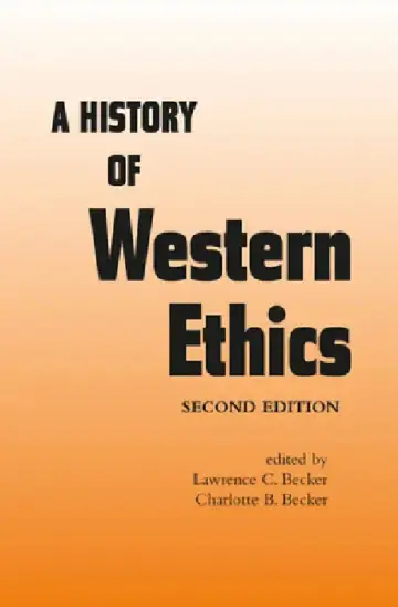 Cover of A History of Western Ethics