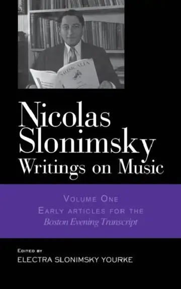 Cover of Nicolas Slonimsky