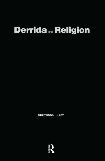 Cover of Derrida and Religion