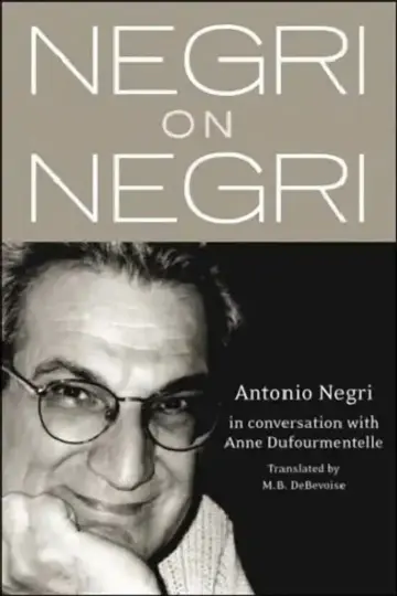 Cover of Negri on Negri