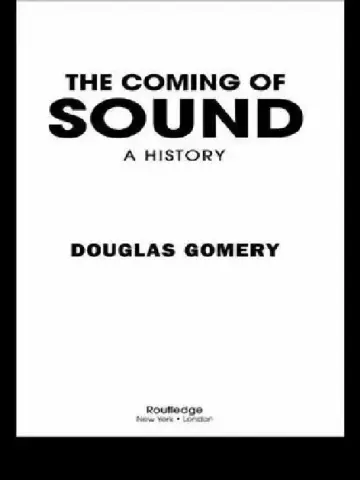 Cover of The Coming of Sound