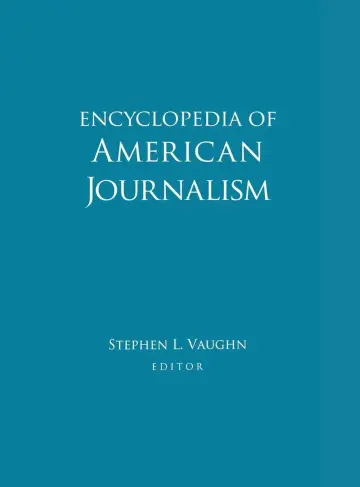 Cover of Encyclopedia of American Journalism