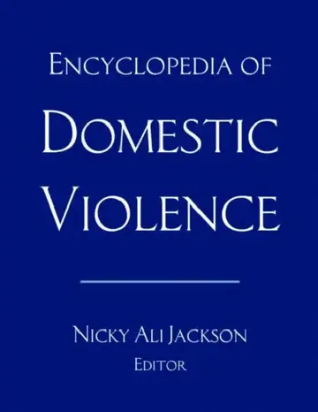 Cover of Encyclopedia of Domestic Violence