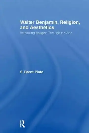 Cover of Walter Benjamin, Religion And Aesthetics