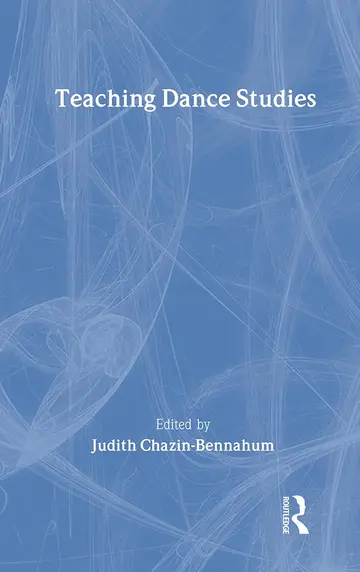 Cover of Teaching Dance Studies