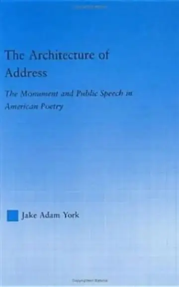 Cover of The Architecture of Address
