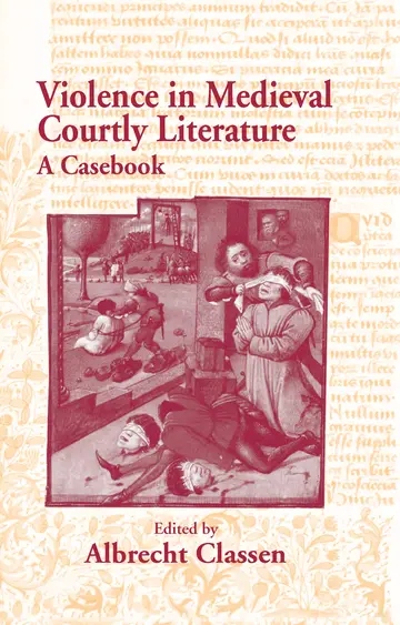 Cover of Violence in Medieval Courtly Literature