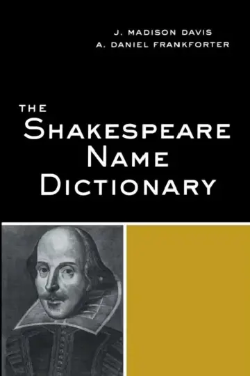 Cover of The Shakespeare Name Dictionary