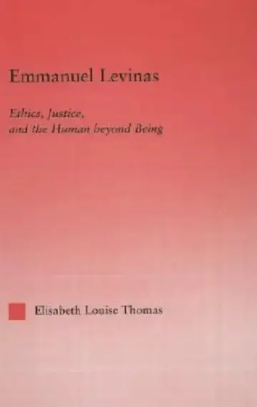 Cover of Emmanuel Levinas