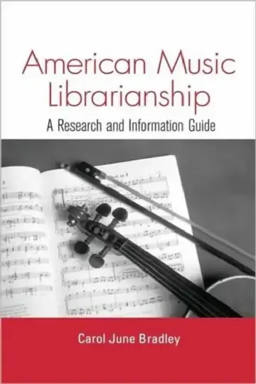 Cover of American Music Librarianship