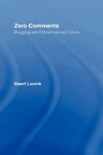 Cover of Zero Comments