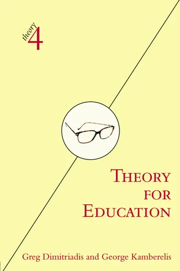 Cover of Theory for Education