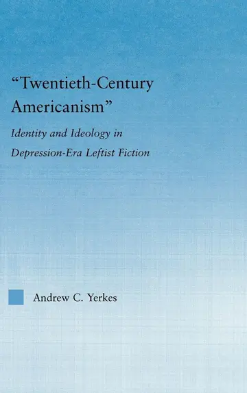 Cover of Twentieth-Century Americanism
