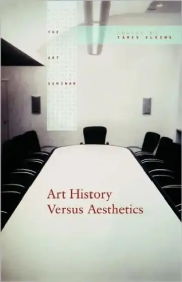 Cover of Art History Versus Aesthetics