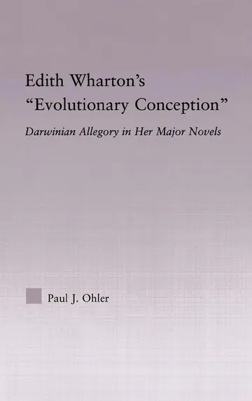 Cover of Edith Wharton's "Evolutionary Conception"