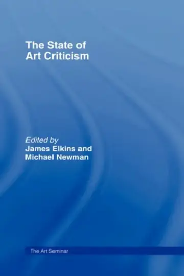 Cover of The State of Art Criticism