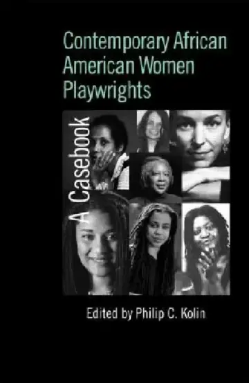 Cover of Contemporary African American Women Playwrights
