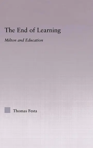 Cover of The End of Learning