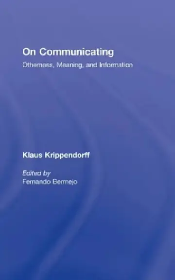 Cover of On Communicating