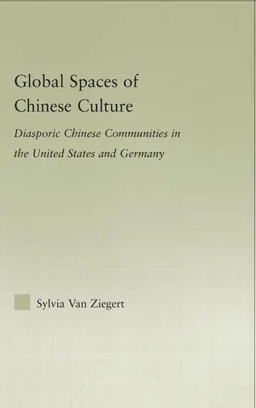 Cover of Global Spaces of Chinese Culture