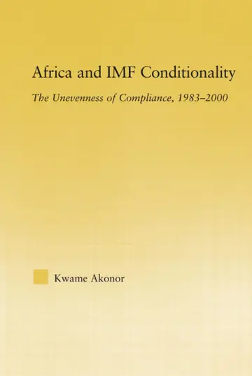 Cover of Africa and Imf Conditionality