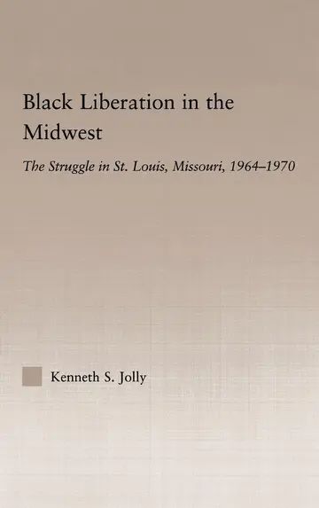 Cover of Black Liberation in the Midwest