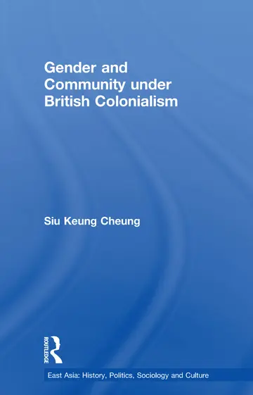 Cover of Gender and Community Under British Colonialism