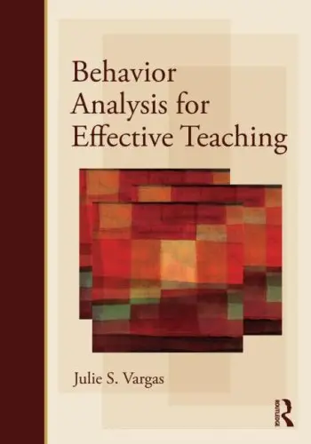 Cover of Behavior Analysis for Effective Teaching