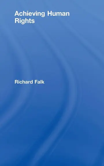 Cover of Achieving Human Rights
