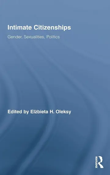 Cover of Intimate Citizenships