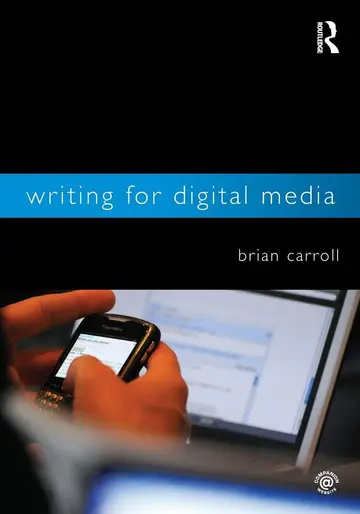 Cover of Writing for Digital Media