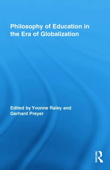 Cover of Philosophy of Education in the Era of Globalization